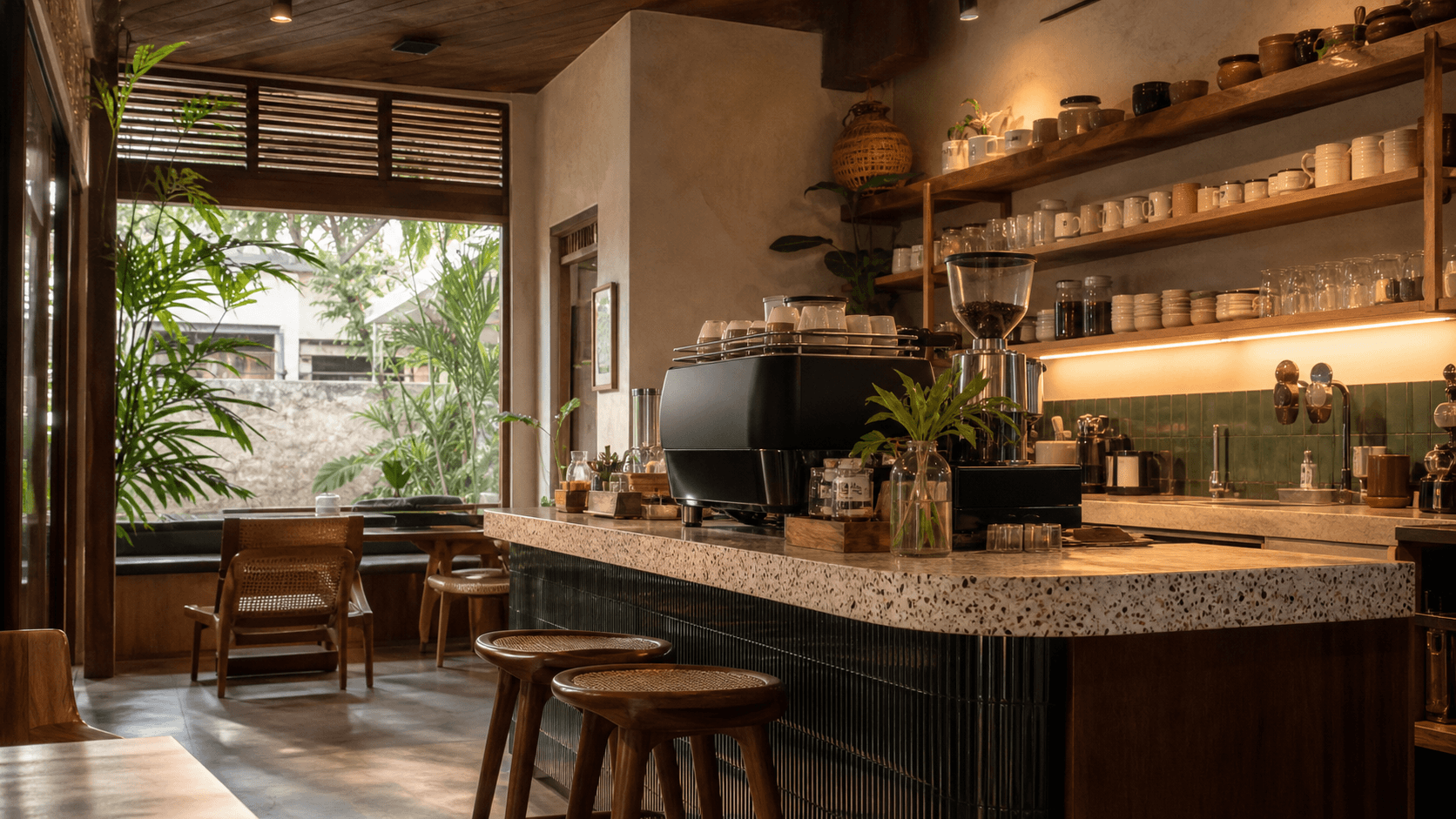 A welcoming independent café